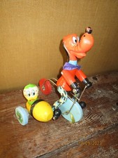 Jouet ancien en bois et métal