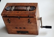 🌟 Ancien MAGNETO Générateur électrique à manivelle (NADIR Berlin) radio ? tél ?
