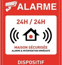 Plaque alarme