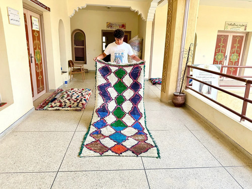 Tapis laine berbère - tapis,