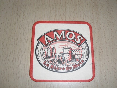 Sous bock amos bière de - amos,