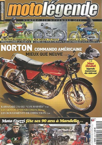 Moto legende 228 norton - moto,