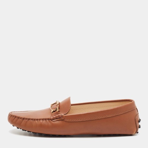 Mocassins cuir marron - mocassins, tods