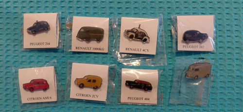 Lot pins atlas - 8, voiture
