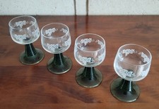 4 VERRES A VIN D'ALSACE - TYPE