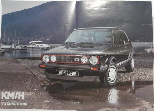 Poster golf gti - vw, /