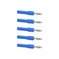(Bleu)5 Pièces 4mm Fiche