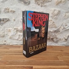 LIVRE STEPHEN KING BAZAAR - ROMAN GRAND FORMAT TBE ALBIN MICHEL 1992