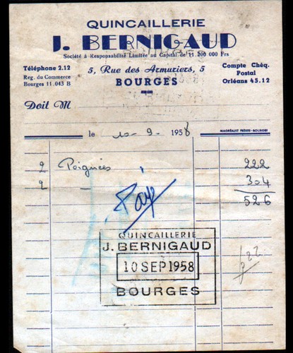 Bourges quincaillerie - bourges,