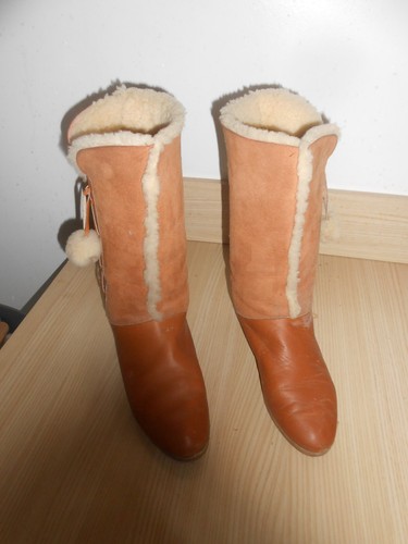 Belles bottes peau - bottes,