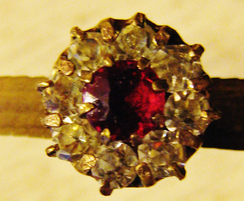 Coulant sautoir anc fleur - de, anc.
