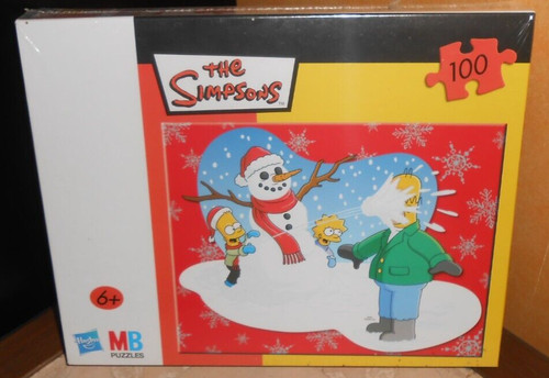 Puzzle 100 pièces - pièces, simpson
