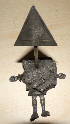 Figurine étain style michel - étain,