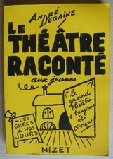 Le théâtre raconté aux