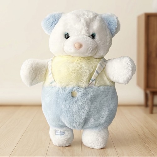 Doudou peluche vintage ours - peluche,