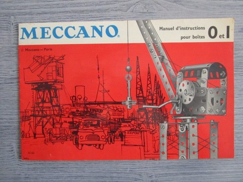 Meccano manuel instructions - meccano:, d'instructions