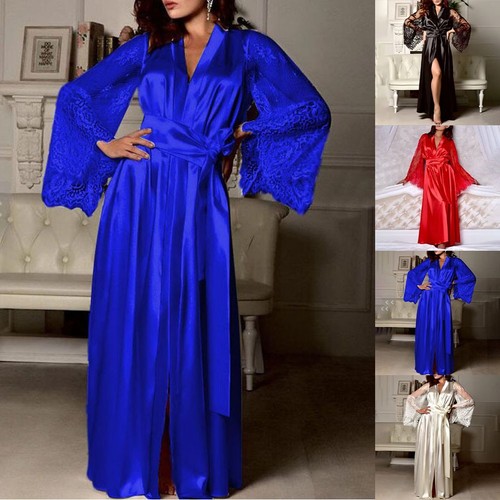 Chemise nuit femme satinée - chemise,