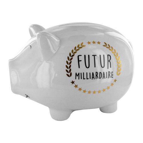 Tirelire déco cochon futur - déco,
