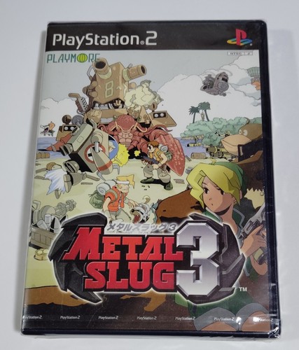Metal slug ps2 jeu vidéo - metal,