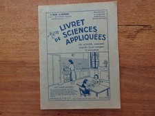 MON LIVRET DE SCIENCES appliquées, Les activités humaines, 1953