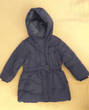 Marks & Spencer Superbe manteau doudoune bleu marine avec capuche Excellent état