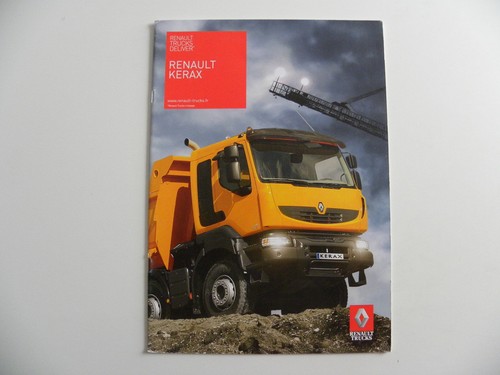 Brochure camion renault trucks - camion,