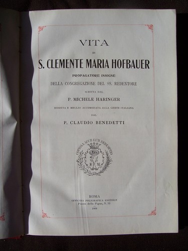 Vita clemente maria - vita, di