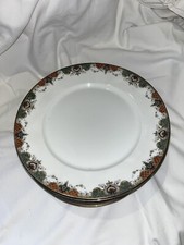 Service De Table Porcelaine De Limoges 70 Pièces Doré Or Fin Et Décor Bordure