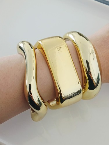 Lot bracelets jonc manchette - lot,