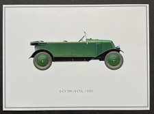 Renault 1925 6 cv NN / 4 cyl