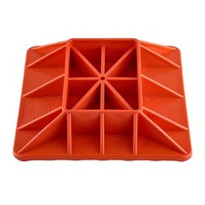 Embase de Cric Tout Terrain Hi-Lift avec Support de Poignée Ferme Rouge