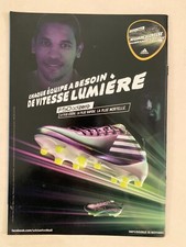 PUBLICITE 2010 - ADIDAS F50 ADIZERO - BRANDAO - OM MARSEILLE