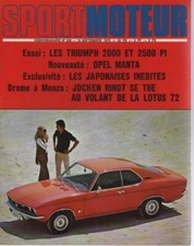 SPORT MOTEUR 200 1970 TRIUMPH