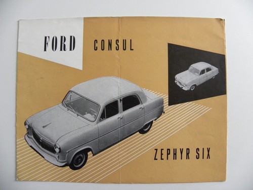 Brochure ford zephyr - brochure,
