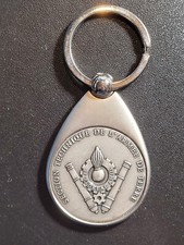 PORTE CLEF SECTION TECHNIQUE DE L'ARMEE DE TERRE 18 FLOREAL AN III METAL