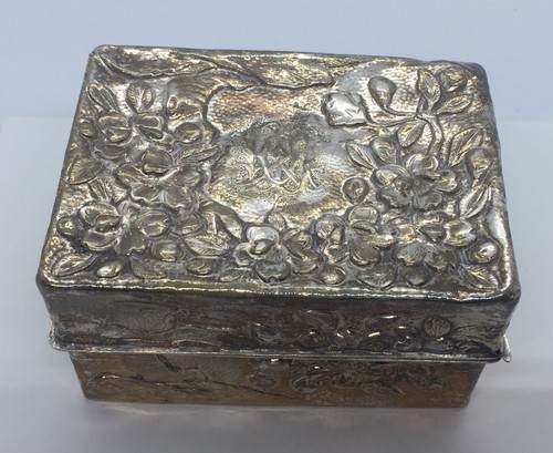 Chinois ancien floral argent - floral,
