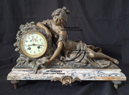 Moreau pendule 19ème - /,