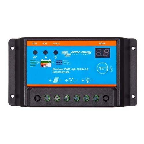 Régulateur charge solaire - de,