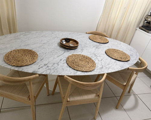 Tulipán oval table - oval,