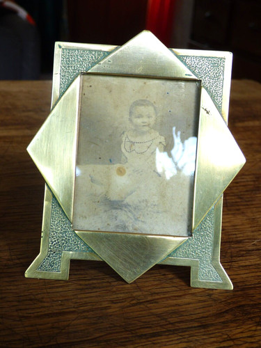 Ancien cadre laiton - ancien,