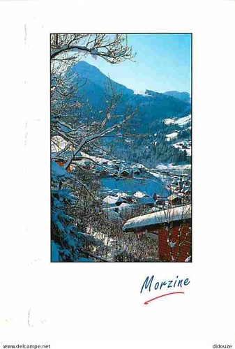 Carte postale morzine - postale,