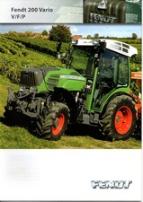 Brochure prospecctus tracteur Fendt