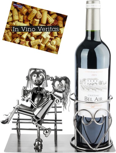 Porte bouteilles vin couple - porte-bouteilles, de