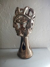 RARE VASE céramique photophore JEAN MARAIS Vallauris COCTEAU vintage sculpture