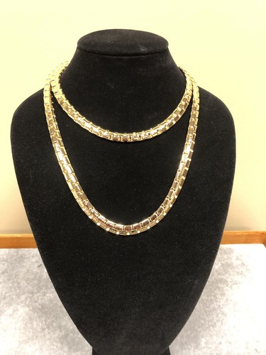 14k gold plated 3mm chain - 14k,