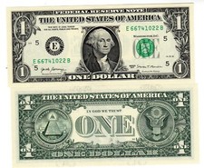 Etats UNIS AMERIQUE USA Billet