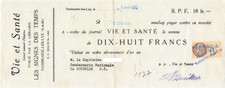 Vieux papier fiscaux sur - papier,