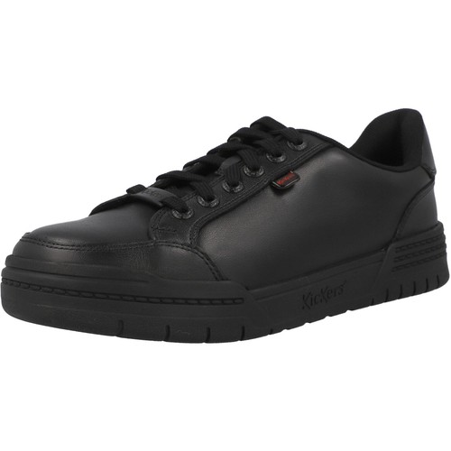 Kickers klapton black leather - kickers,