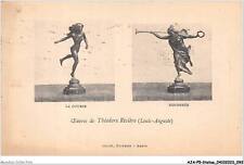 AJAP5-STATUE-0459 - oeuvres de théodore rivière - la course - renommée