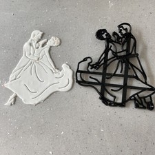 Set 3 Fondant Glaçage Couteau Et Embosseur Tampon Dansant Thème Voir les Photos